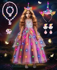 Little Girls Unicorn Costume