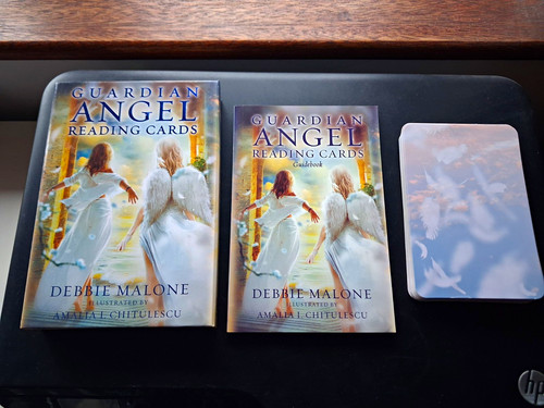 Guardian angel reading cards - guardian,