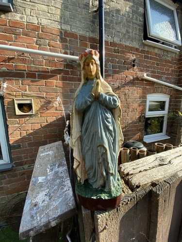 Superb antique virgin mary - superb,