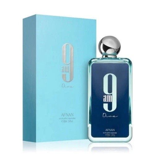 Afnan 9am dive 100ml eau - afnan,