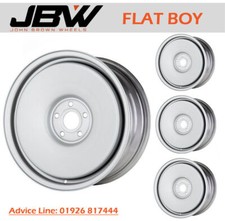 8"x18" JBW FLAT BOY SILVER