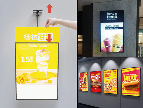 Led slim advertising lightbox - led,