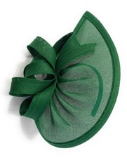 Vegan moon hoop fascinator - fascinator, on