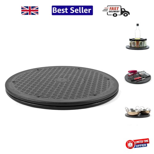 Durable black 30cm rotating - black,