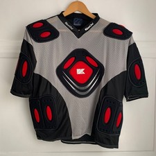 Kooga Protective Rugby Top Jersey Shirt Mens Large Shoulder Chest Back Ribs Pads