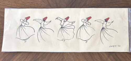 Signed turkish whirling - turkish,