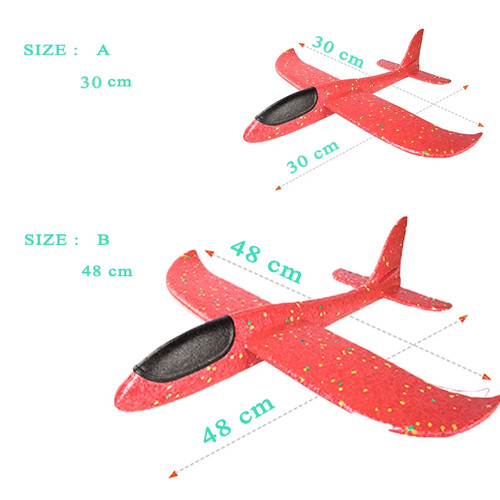 48cm eva foam glider airplane - 48cm,