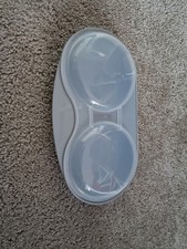 Microwave Egg Poacher Kitchen Steam Maker Cooker 2 Eggs Poach Breakfast Kitchen.