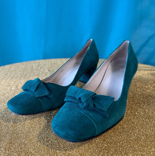 House bruar turquoise suede - house,