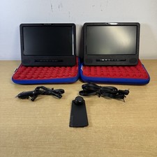 Next base Dual Portable Twin DVD Players 9" In Car NB9D-CAR