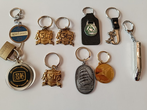 Assorted keyrings advanced - assorted,