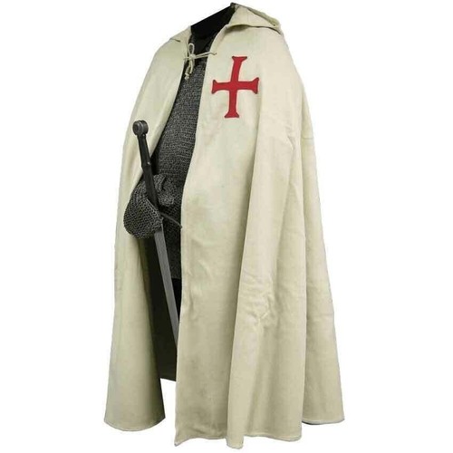 Medieval templar cloak tunic - cloak,