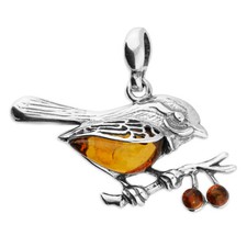Robin Pendant Sterling Silver