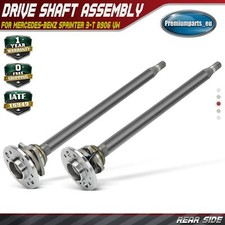 2x Drive Shaft Rear Axle for Mercedes-Benz Sprinter 3-T B906 VW Crafter 30-50 2E