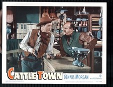 Cattle Town 11"x14" Lobby Card