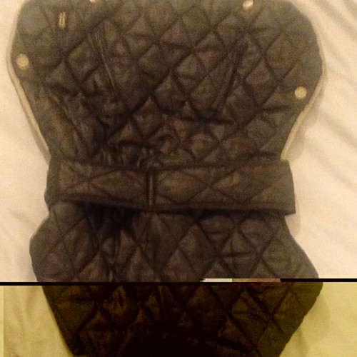 Ancol black quilted - black, dog