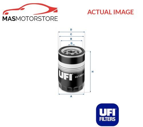 Engine oil filter ufi 2313001 - oil,