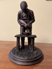 David Hughes Bronze Fishing