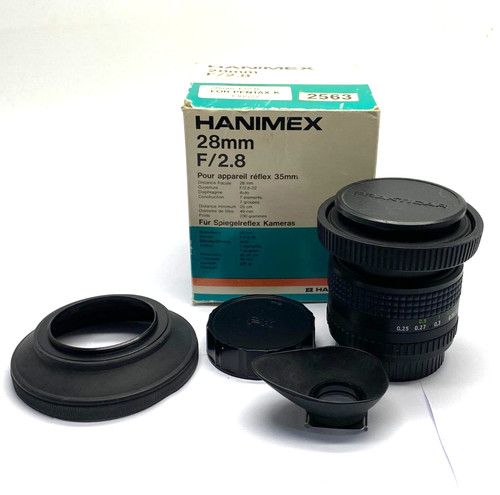 Hanimex 28mm lens for - hanimex,