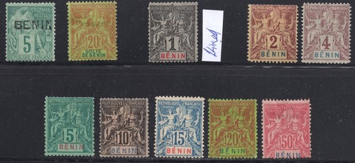 Benin 1892 french - benin,