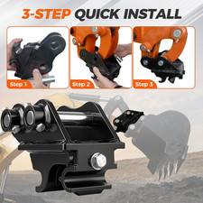 Mini Excavator Quick Change