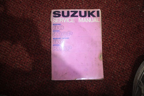 Suzuki k10p k11p service - suzuki,