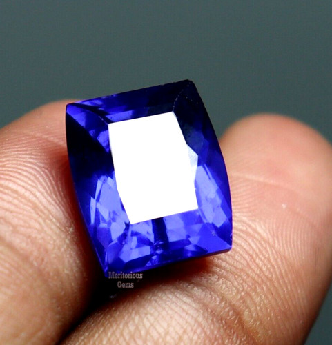 Cushion cut blue - cushion, ct