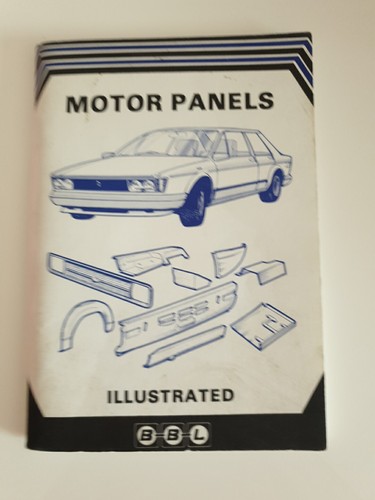 Vintage motor panels - car, parts