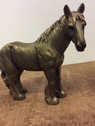 Medium bronze colour - bronze, horse