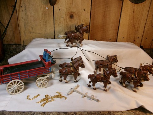 Vintage cast iron clydesdale - iron, 8