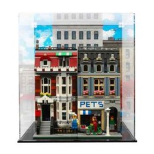 UNIQUEDISPLAY Display Case for Lego 10218 Pet Shop