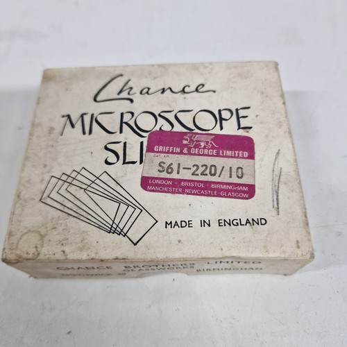 Chance microscope glass - chance,