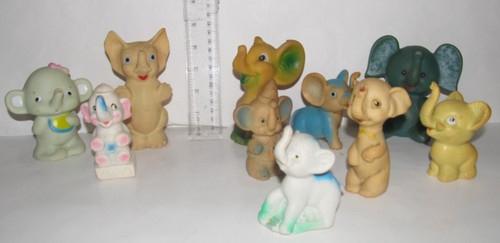Vintage lot elephant vinyl - elephant,