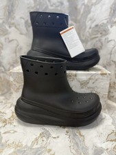 Crocs Crush Boots Women’s Black Size UK 4 EU 36 #REF1