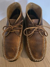 YUKETEN CHUKKA BOOT TAN LEATHER UK SIZE 7.5 (US 8.5)