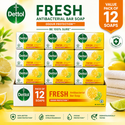 Pack dettol fresh - 12,