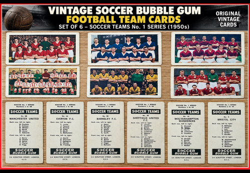 Vintage soccer bubble gum - bubble,