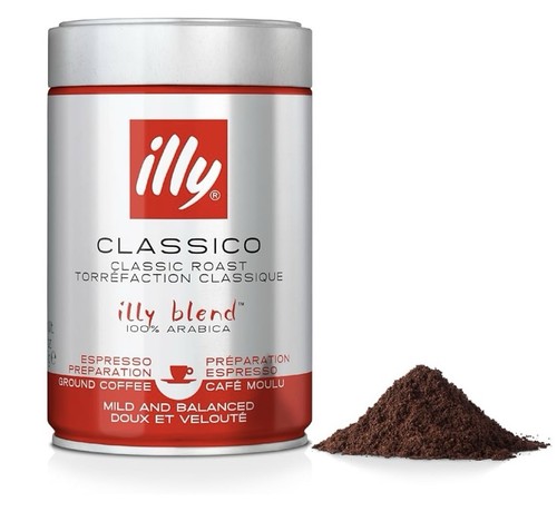 Illy classico ground coffee - illy,