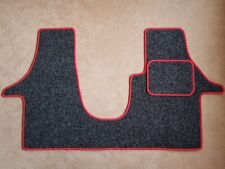 Cab Mats: Fits Volkswagen VW Transporter T5 / T5.1 / T6 + Front Step Mat Set
