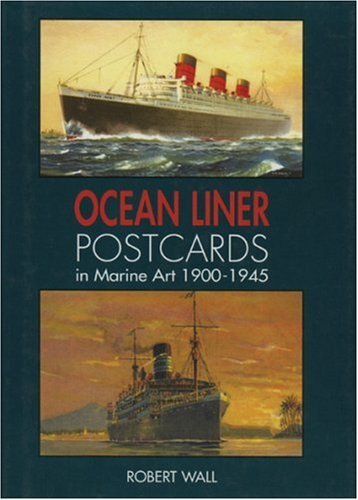 Ocean liner postcards - liner, in