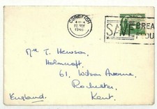 EIRE Cover Cork *SAVE BREAD FLOUR* Slogan Ireland {samwells-covers}1946 EE227