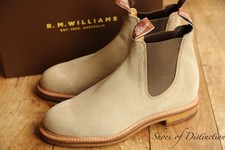 R.M. Williams Beige Suede