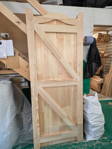 Wooden garden gate ready - wooden, go