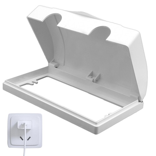 Double socket protector - socket,