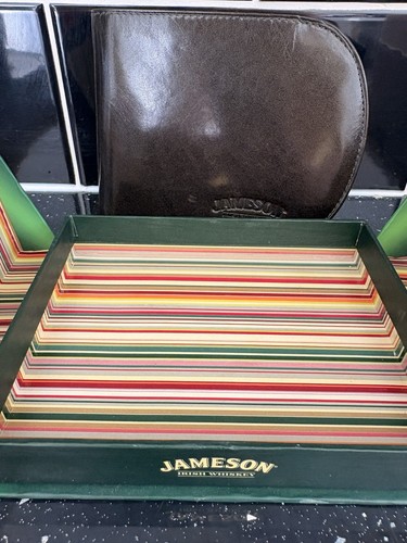 Jameson whiskey brown leather - whiskey,
