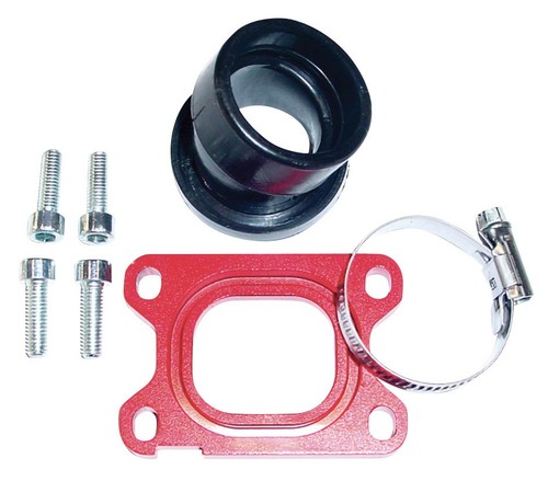 Carb manifold ø28mm red - carb, 60°