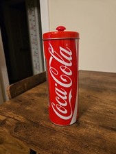 2011 Coca Cola Straw Holder Dispenser 50 Plastic Straws Rare Retro