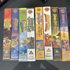 Scooby-Doo x 8 VHS VIDEO TAPES