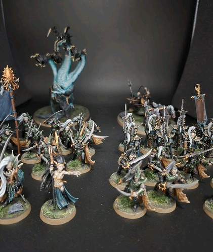 Well painted dark elf - well,