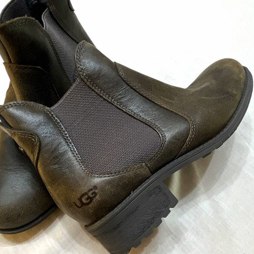 Ugg brown leather chelsea - ugg,